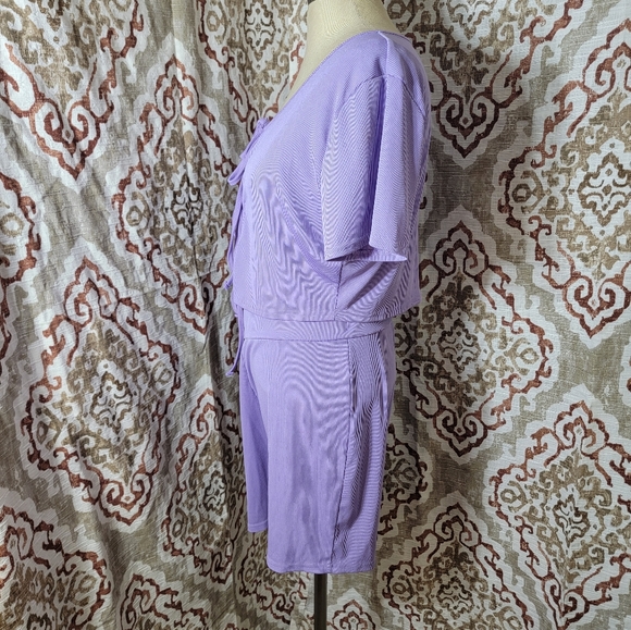 Shein purple short set - Picture 2 of 5